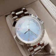 Fashion Watch Original Label Watch Female Steel Band Ice Blue Couple Style Quartz Watch Female Watch