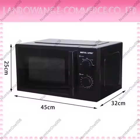 Wholesale 25L EU Plug 220V Digital Microwave Oven Turntable Multifunctional with Timer Preset Stainl