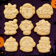 Crayon Shin-chan Halloween Cartoon Cookie Mold Ghost Mummy 3D Cookie Cutter Cake mold Fondant mold R