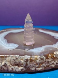 迷你粉晶文昌塔