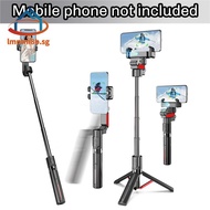 Auto Ai Face Tracking Selfie Stick Tripod 360 Auto Rotation Follow Gimbal Stabilizer with Remote for