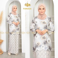 Marjan Baju Kurung Farizda Scallop 8D Premium Soft Satin Matching MC201