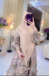 SYAR'I BUTIK // GAMIS BUTIK CERUTY PRINTING 
by FAZZA BOUTIQUE // [SALE] GAMIS CERUTY RENDA FASHION 