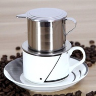 Stainless Steel Coffee Funnels Coffee Dripper Set Coffee Filter Cups Portable Vietnamese Coffee Infuser Coffee Dripper Maker Set