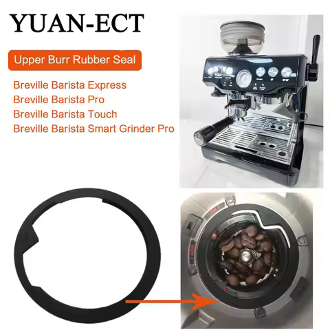 Breville Platinum Rich Coffee Machine Grinder Seal Upper Burr Rubber Seal Accessories Gasket for Bre