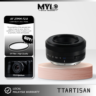 TTArtisan 27mm F2.8 Auto Focus Eye Recognition Camera Lens for Fujifilm XF X-A X-T X-E X-Pro X-S X-M