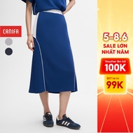 CANIFA women's A-line skirt with color combination 6KS25C001