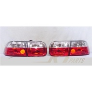 HONDA CIVIC FERIO EG9 / SR4 / EG8 TAIL LAMP / TAIL LIGHT / BELAKANG LAMPU BESAR CRYSTAL SATU SET / 4 BIJI 100 % NEW