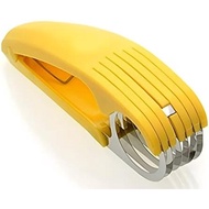 Guyuyii Banana Slicer Tool for Kids |   Safer Than  ABS Plastic + Stainless Steel Cutter for Cereal,