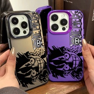 Graffiti Black Line DraftLu Fei Phone Case Compatible for IPhone 15 11 14 12 13 Pro Max X XR XS Max 7/8 Plus Se2020 Hard Silicone Shockproof Fashion Case