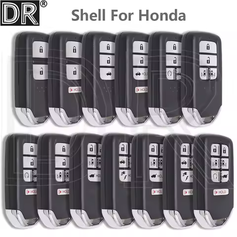 Great Replacement Car Key Shell Case For Honda Honda XRV Venzel City CRV CRZ HRV Civic Odyssey Clari