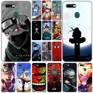 Fashion Cartoon Case For OPPO AX7 A7 2018 A5S AX5s OPPO A12 CPH1909  Phone Cover Soft Silicone Pattern Back Shell