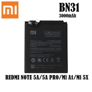 Xiaomi Redmi Battery Note 5a 5a Pro Mi A1Mi 5x Bn31