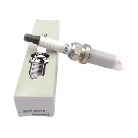 4pcs 22401ED71B FXE20HE11 Dual Iridium Spark Plug For Nissan Tiida X-Trail Sentra Note Cube Juke Ver