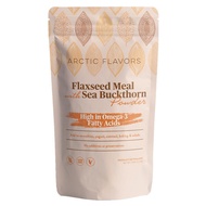 Arctic Flavors Flaxseed Meal with Wild Sea Buckthorn Powder 150g │ Flaxseed w/ Wild Sea Buckthorn Su