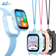 4G Kids Smartwatch GPS WIFI Positioning System Video Call Sos Emergency Call Motion Count Hanging Neck Type Dual e Smart