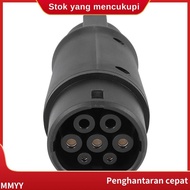 EVSE EV Adaptor 32A J1772 Type 1 to Type 2 Plug EV Adapter, Electric Cars Vehicle Charger Charging C