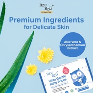 BZU BZU Ultra Gentle Fragrance Free Baby Wet Wipes (30wipes)