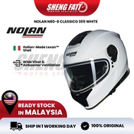 NOLAN N80-8 CLASSICO 305 Helmet Full Face Helmet Motor  Full Face Original Superbike SIRIM Intercom 