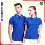 Women's T-Shirt With Blue Neck, Crocodile Polo T-shirt, Short Sleeve Crocodile Women'S T-Shirt - CA9