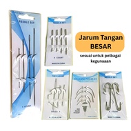 Jarum Jahit Tangan Lubang Besar/Jarum tangan/jarum besar/jarum jahit tilam
