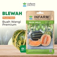 INFARM - Benih Buah Blewah Muskmelo Bibit Super Buah Blewah Benih Unggul Buah Blewah Manis Premium