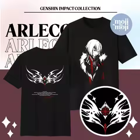 Arlecchino Genshin Impact Shirt Genshin The Knave T-shirt