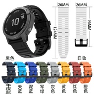 22/26mm Quick Fit Silicone Band Strap For Garmin Fenix6 6X 5X Fenix3 HR Watch Bracelet Replacement Sport Watchband