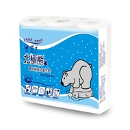 【百吉牌】【三件組】《北極熊》環保小捲筒衛生紙 270組x96捲/箱