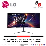 LG WQHD UltraGear 45" Curved OLED Display Gaming Monitor 45GR95QE / SIM RACING MONITOR / LG 45 Inch 
