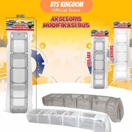 Bus Window Glass, Toy Car Modification Accessories Basuri TeloletMINIATUR BUS