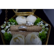 Ayesha jewelry_Elegant Silver Engagement Ring FREE ring box Wedding Ring/ Wedding Ring Couple Ring C