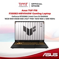 Asus TUF F16 FX608J-MRV040W Gaming Laptop | GeForce RTX5060 | Intel Core i5-13450HX | 16GB RAM 512GB