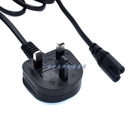 1.5m Power Cord Extension Cord British Standard Tripod Male to Eight Character C7 Female Head Britis