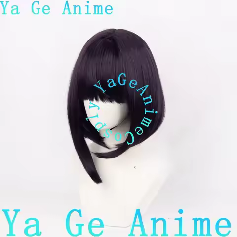 Ya Ge Anime Store Muji Cosplay Wig Simulated Scalp Synthetic Hair for Pocket Monster Trainer Journey