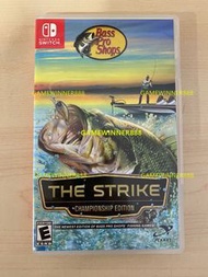 《今日快閃價》（中古二手）Switch NS遊戲 模擬 釣魚遊戲 模擬專業釣魚 冠軍版 黑巴斯釣魚 釣魂 Bass Pro Shops The Strike [Championship Edition] 美版英文版