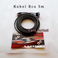 CONRA AUDIO CABLE JACK RCA CABLE 5 METER CONRA RCA CABLE