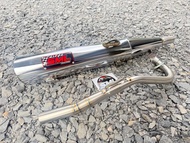 ท่อชุปเงา SML เลือก สเปด ได้ คอไล่สปริง W125S/S/I บังลม