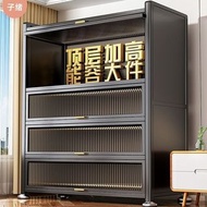 _新款家用廚房廚櫃儲物櫃落地多層可移動碗櫃帶輪廚房櫥櫃置物架
