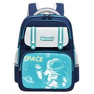 Balo học sinh cấp 1 form chống gù lưng cho bé đi học tiểu học vải oxford cao cấp chống nước BF18-265