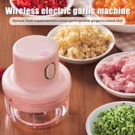 Wireless Electric Garlic Chopper Waterproof 35-degree Angle Garlic Chopper