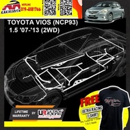 TOYOTA VIOS (NCP93) 1.5 '07-'13 (2WD) 100%Original Ultra Racing Bar (FULL SET Ultra Racing BAR)