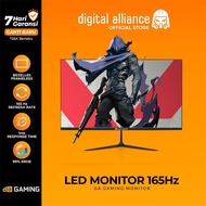 Monitor LED Digital Alliance 24" Inch 1080p FHD IPS 165Hz 1ms Adaptive Sync HDMI VGA 99% RGB DA24-RE