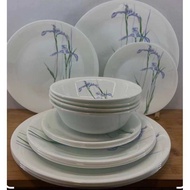 Langkawi original corelles set/Loose 4pcs/ 2pcs corelle bunga shadow Iris limited stock