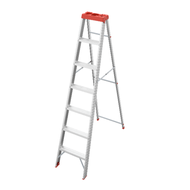 Global House HUMMER บันไดอลูมิเนียม มาตรฐานแบบมีถาด 7 ขั้น GB4204-7C รับประกันของเเท้