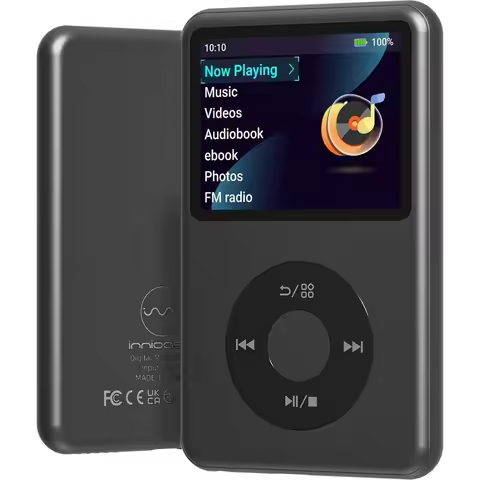 Bluetooth-enabled 64GB MP3 Player for Video and E-Books