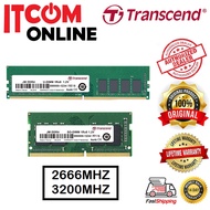 TRANSCEND 16GB 32GB DDR4 26666MHZ 3200MHZ DESKTOP NOTEBOOK RAM