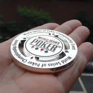 1pcs Texas Hold'em Chips Metal Coin Poker Casino Souvenir Collection Gift Entertainment Supplies
