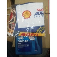 SHELL ADVANCE AX7 SEMI SYNTHETIC 15W50 / 10W40 /10W30