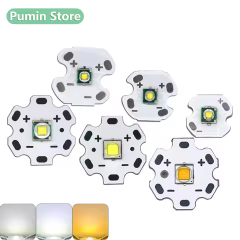 10W 5W 1-3W High Power LED Bead 3V 3.5*3.5mm/5*5mm 20mm/16mm led chip DIY Flashlights Parts Bead Bic